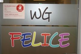 Forchheim WG - Felice Eingangstür